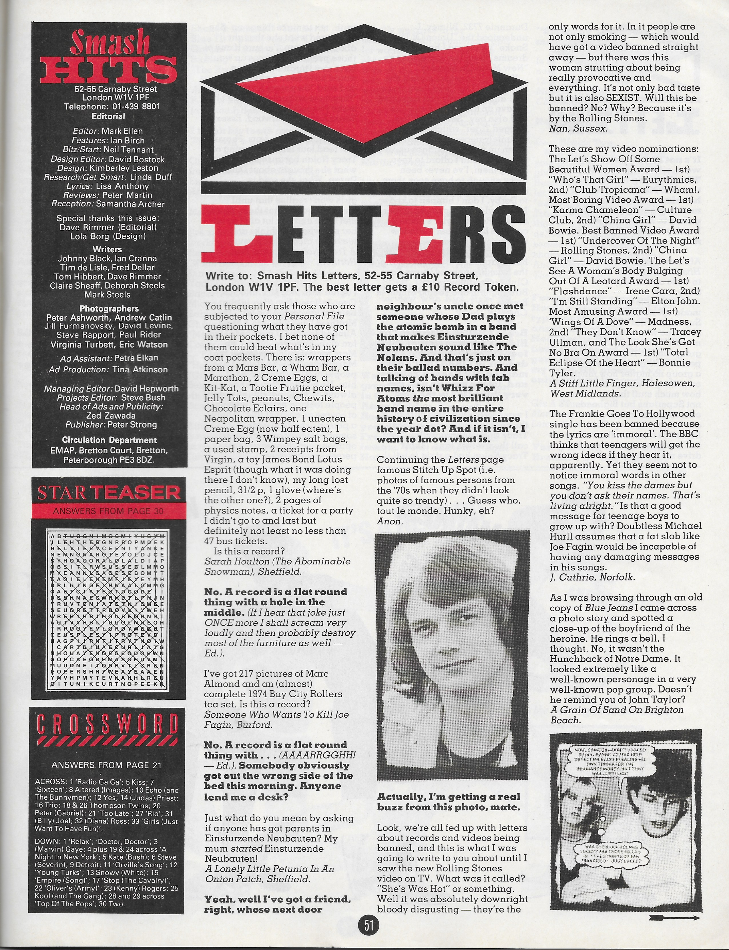 Smash hits, United Kingdom